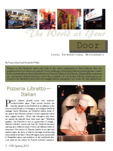 On the Danforth: The World at Your Door Spread